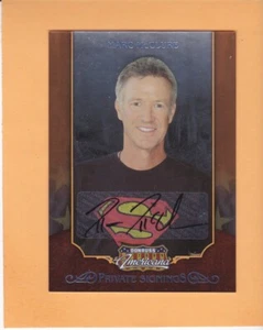 MARC MCCLURE 2009 DONRUSS AMERICANA PRIVATE SIGNINGS SP 250 AUTO #35 SUPERMAN - Picture 1 of 2