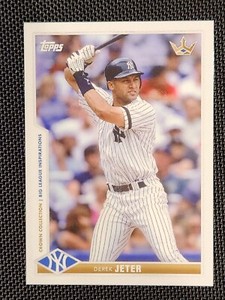 Derek Jeter 2022 Topps X Bobby Witt Crown Collection #41 Big League Inspiration