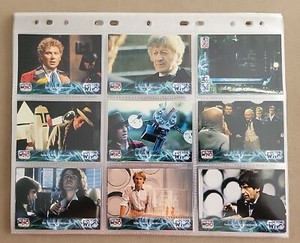 Doctor Who 40th Anniversary Full Base set of 100 Cards Plus All 14 Chase 2003
