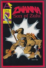 ZWANNA Son of Zulu #1 Dark Zulu Lies comic book 4-5 1993