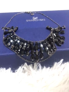 Swarovski Crystal "Mustang Dark" Necklace 1074110 - Picture 1 of 10