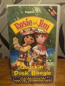 Rosie And Jim VHS Quackin' Duck Boogie Video Rare *PLAY TESTED* - Picture 1 of 17