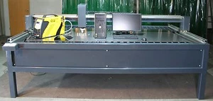 Neue CNC Plasmaschneidanlage Mittelformat Vollausstattung mit THC Steuerung - Bild 1 von 11