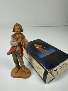 Fontanini di Daniele Romano con Corno 5" Collezione # 52553 con Scatola e Scheda Storia - Foto 1 di 5