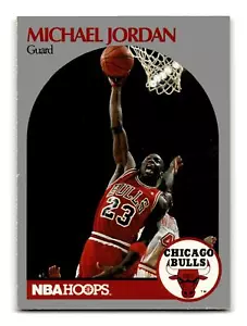 Michael Jordan 1990-91 Hoops #65 Chicago Bulls come nuovo - Foto 1 di 2