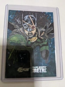 2024 Cryptozoic CZplus Dark Nights Metal The Drowned 1/1 Sketch By Jomar Bulda - Picture 1 of 2