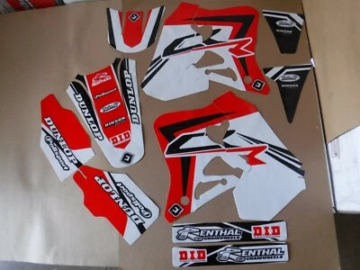 FLU PTS3 gráficos Honda 1995 1996 1997 CR125 CR125R y 1995 1996 CR250 CR250R  Foto 1 de 2