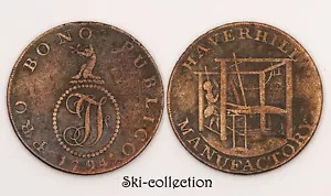 1/2 Half Penny Token 1794. Haverhill Manufactory (Suffolk). Grande Bretagne - Foto 1 di 1