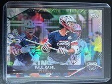 Various Paul Rabil Single Lacrosse Cards - All Years *You Pick from List*