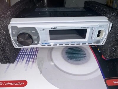 Pyle Bluetooth In-Dash Stereo Radio Head unit Receiver Remote Control Single DIN - Image 1 of 3