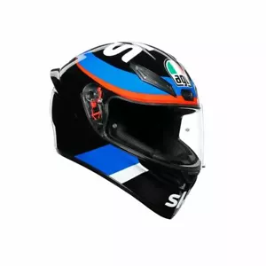Casco Agv K1 Vr46 Sky Racing Team Black/Red Casco Rossi 2021 Envio Gratis - Imagen 1 de 4