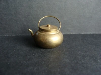 Théière miniature en laiton - Immagine 1 di 4