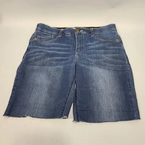 Dept 222 Stretch Denim Cutoff Jeans Shorts Size 8 Appear By Previous Owner - Picture 1 of 8