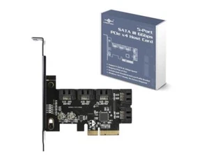 Vantec 5-Port SATA III 6Gbps PCIe x4 Host Card - Picture 1 of 6