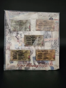 Disney 2011 WDW Magic Kingdom ticket booster 5 pin set - Picture 1 of 6