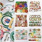 25Pcs Coloured Sticky Stickers Journal X'mas Diary Gift Scrapbooking Card Decor