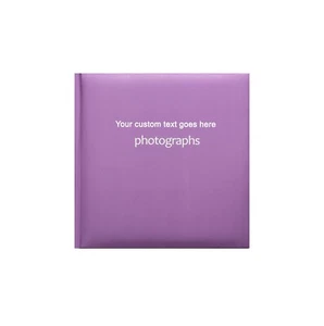 Personalised Text Photo Album Memo Slip In Case Holds 200 6x4"/10x15cm Photos - Picture 1 of 45