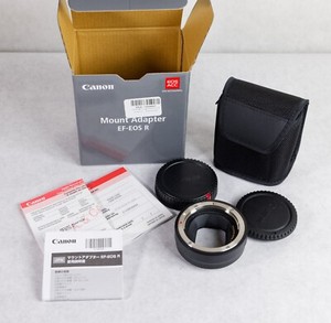 Canon EF-EOS R Lens Mount Adapter - Complete with box, pouch, papers, tested