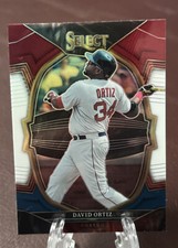 2023 Panini Select Baseball - DAVID ORTIZ *Tri-Color RWB Prizm!* 🔥
