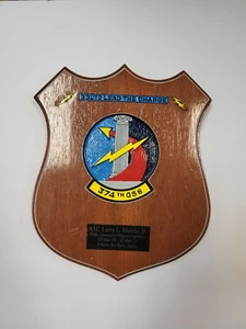 374th OSS Wood Plaque AIR FORCE 2009-2011 - Picture 1 of 8