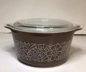 Pyrex Woodland Casseruola Rotonda con Coperchio 473 B 1 Litro - Foto 1 di 12