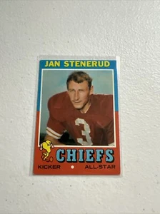 1971 Topps Set-Break # 61 Jan Stenerud - Bild 1 von 2