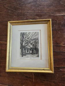 Leonard H Mersky "Village Meeting House - Picture 1 of 2