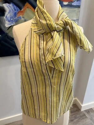 Blusa top halter Valentino 38 Foto 1 de 4