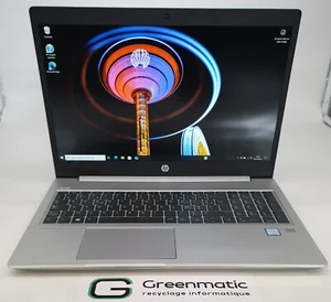 HP Probook 450 G6 15,6" i5-8265U 1.60GHz 8go 256gb nvme - Photo 1/9