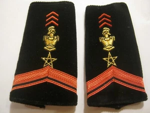 1 PAIRE FOURREAUX D'EPAULE GENIE CASTELSARRASIN  31° RG 1° CLASSE APPELE - Imagen 1 de 1