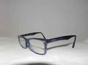 Ray-Ban Polished Striped Blue Eyeglass Frames w/Generic Case Style# 5228-8053 - Picture 1 of 7