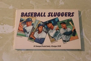 2006 Baseball Sluggers 20 Stamped Postcard Set - Mickey Mantle New Sealed Set - Picture 1 of 2
