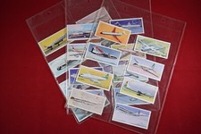 VINTAGE LYONS TEA WINGS ACROSS THE WORLD AIRCRAFT CARDS FULL SET of 24