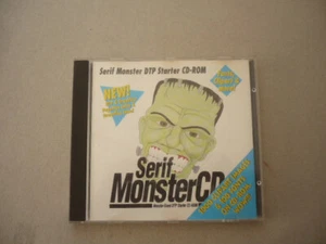 SERIF MONSTER DTP Starter CD-ROM-Clipart Images & Fonts - Picture 1 of 3