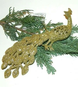 Christbaumschmuck -  Pfau gold - Peacock - Hänger -  Deko  - Bild 1 von 1
