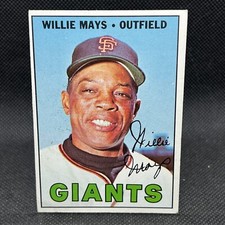 Willie Mays San Francisco Giants 1967 Topps #200