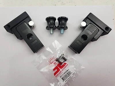 22 23 24 25 HONDA GROM SWINGARM CHAIN ADJUSTERS W SPOOLS & MASTER LINK - Image 1 of 4