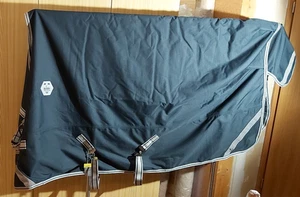 NEU Felix Bühler Pferdedecke Regurarneck, navy, 155 cm, 100g Füllung (12) - Bild 1 von 11
