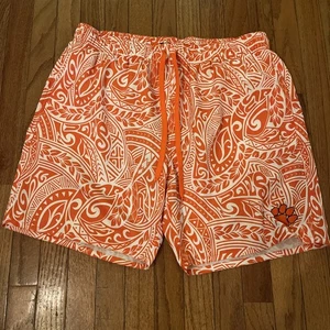 Clemson Tigers Badehose Herren XXL Colosseum Orange NCAA mit Innenfutter - Bild 1 von 4