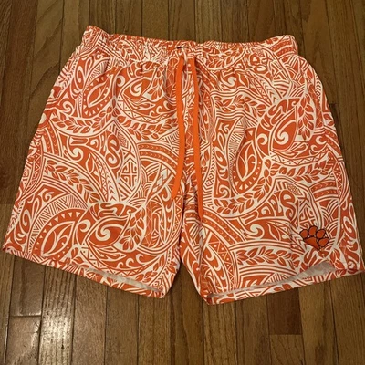 Bañador Clemson Tigers para hombre XXL naranja coliseo NCAA con forro Foto 1 de 4