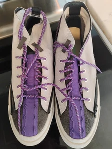 Converse Deck Star Zip Mid Men's US Size 11 (170054C) "Pale Putty/Purple" - Picture 1 of 8