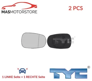 AUßENSPIEGEL SPIEGELGLAS PAAR TYC 324-0026-1 2PCS P NEU OE QUALITÄT - Bild 1 von 5