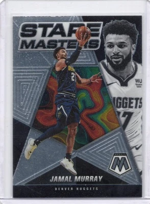 2021-22 Panini Mosaic - Stare Masters Jamal Murray #21 Denver Nuggets - Image 1 of 2