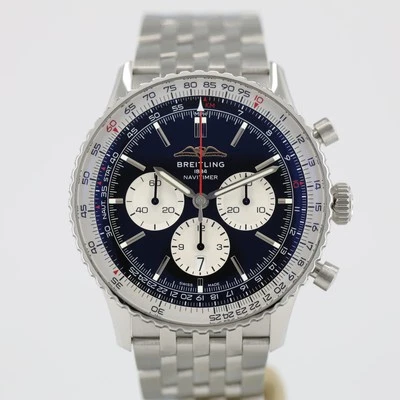 Breitling Navitimer B01 Cronógrafo 46 Esfera Negra AB0137211B1A1 (Usado) Foto 1 de 4