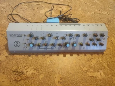 Sherman Filterbank 2 tabletop - MINT condition - Power Supply - well packaged - Image 1 of 4