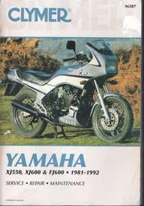 Clymer Yamaha Fours XJ550 XJ600 FJ600 1981 - 1992 MN2078 - Bild 1 von 3
