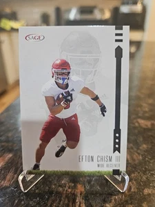 2025 SAGE Efton Chism III Rookie RC #19 - New England Patriots - Picture 1 of 3