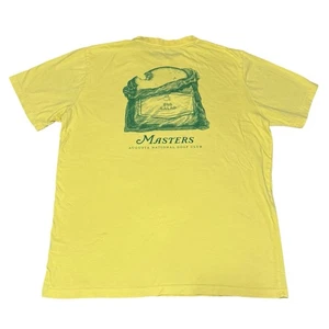 2025 Masters Augusta National Golf Club Egg Salad T-Shirt Yellow Men’s Size M - Picture 1 of 3