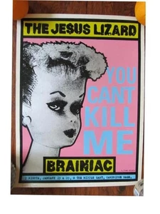 The Jesus Lizard Poster Brainiac Barbie Design Dean Styers The Middle East Club - Bild 1 von 3