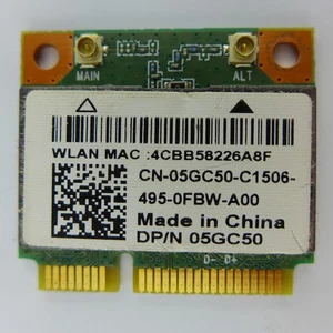 Atheros QCWB335 WIFI wireless WIFI Mini PCI Express 802.11b/g/n 15 - 3878 (3000 - Afbeelding 1 van 2